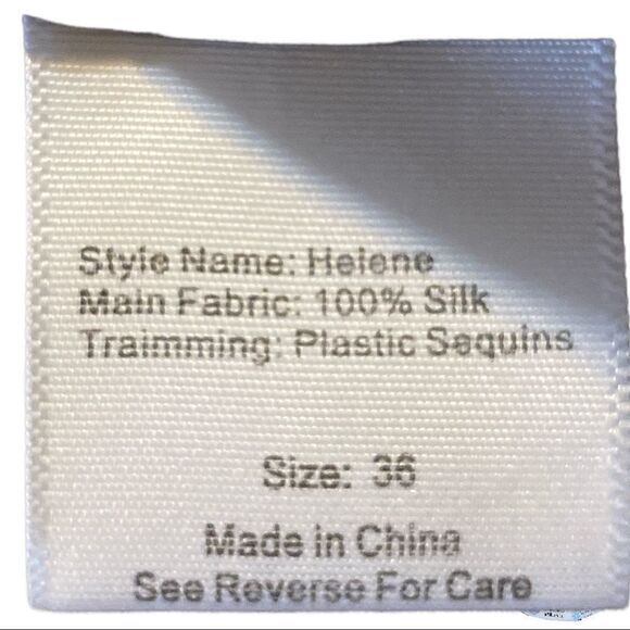 𝅺Helene 100% silk 3/4 sleeve sheath dress.custom made - Picture 6 of 10